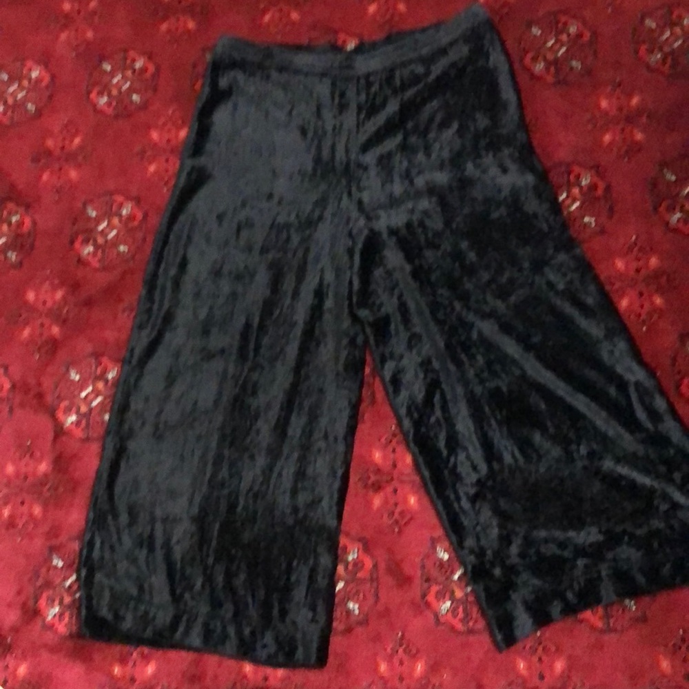 EFFECT VELOUR PANTS SKIRT SIZE M-L
